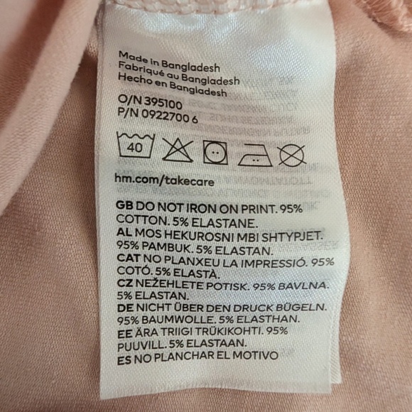 Bundle of 2 H&M Cotton Long Sleeve Girl Shirts & H&M Pants - Picture 8 of 9